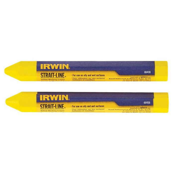 Irwin® Strait-Line® Crayon Yellow (Card 2) IRWIN® STRAIT-LINE® - Town Tools