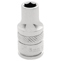 Draper HI-TORQ 6 Point Socket, 1/4" Sq. Dr., 5.0mm 32427