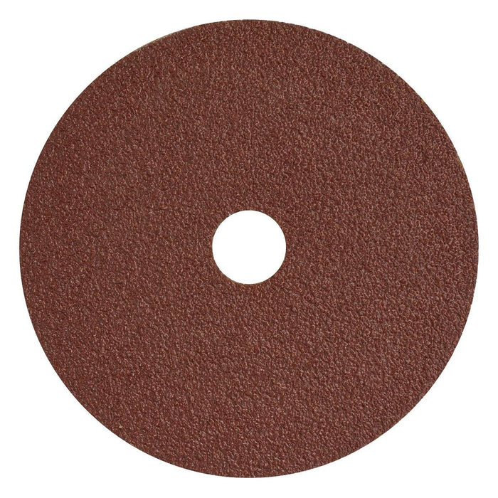 Sealey Fibre Backed Disc115mm 40Grit Pack of 25 WSD4540 Sealey - Town Tools 