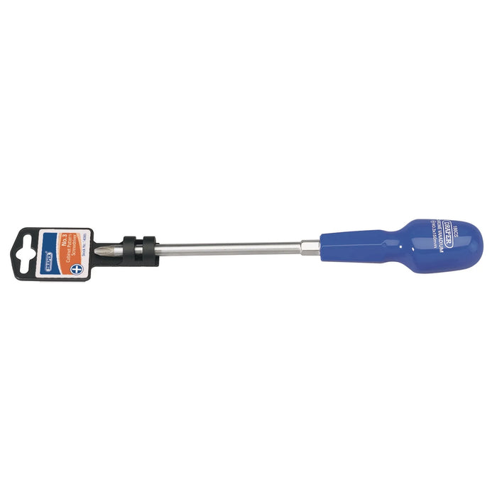 Draper Cross Slot Cabinet Pattern Screwdriver, No.3 x 150mm - 186CS