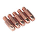 Sealey Contact Tip 0.6mm MB25/36 Pack of 5 MIG916 Sealey - Town Tools 