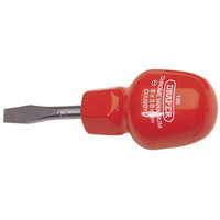 Draper Plain Slot Cabinet Pattern Chubby Screwdriver, 6 x 38mm - 186