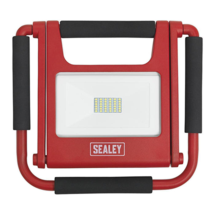 Sealey Rechargeable Fold Flat Floodlight 10W Smd Led Lith Sealey - Town Tools 