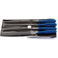 Draper Warding File Set with Handles, 100mm (4 Piece) - WFS4
