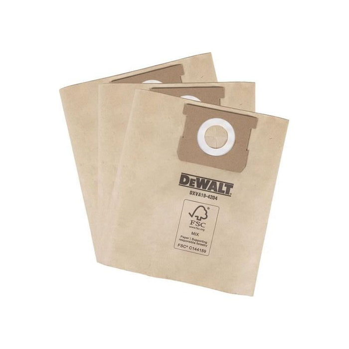 Dewalt Vacuum DXVA19-4204 Dust Bag (3 Pack) DEWALT Vacuum - Town Tools