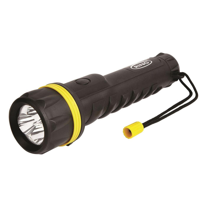Ring Heavy Duty Rubber LED Torch - 50 Lumens (RT5196) Ring Automotive - Town Tools 