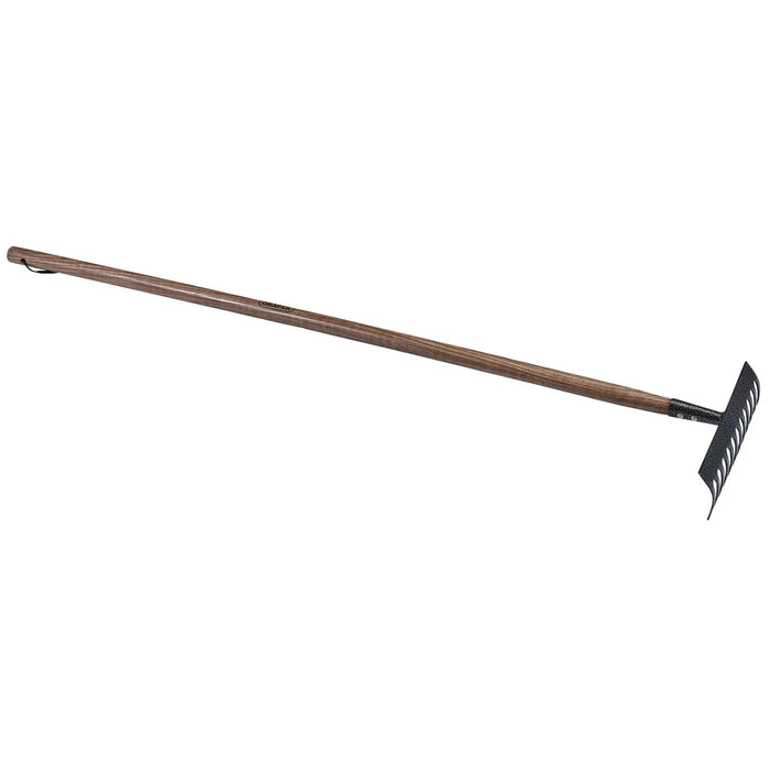 Draper Carbon Steel Garden Rake with Ash Handle - A3078/I