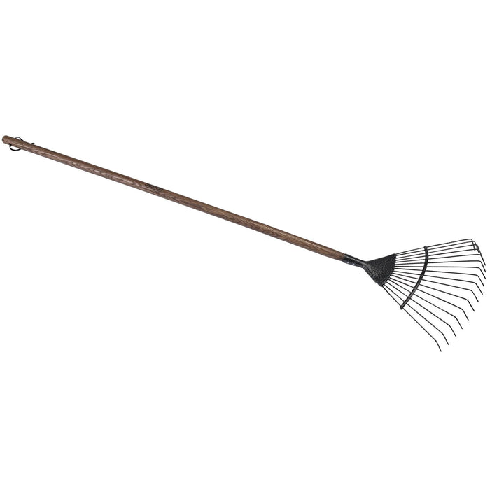 Draper Carbon Steel Lawn Rake with Ash Handle - A3077/I