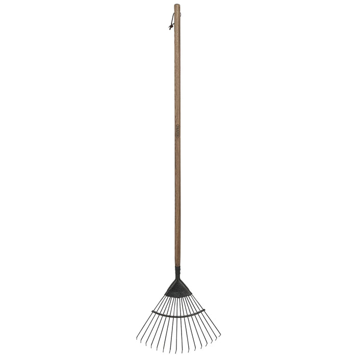Draper Carbon Steel Lawn Rake with Ash Handle - A3077/I