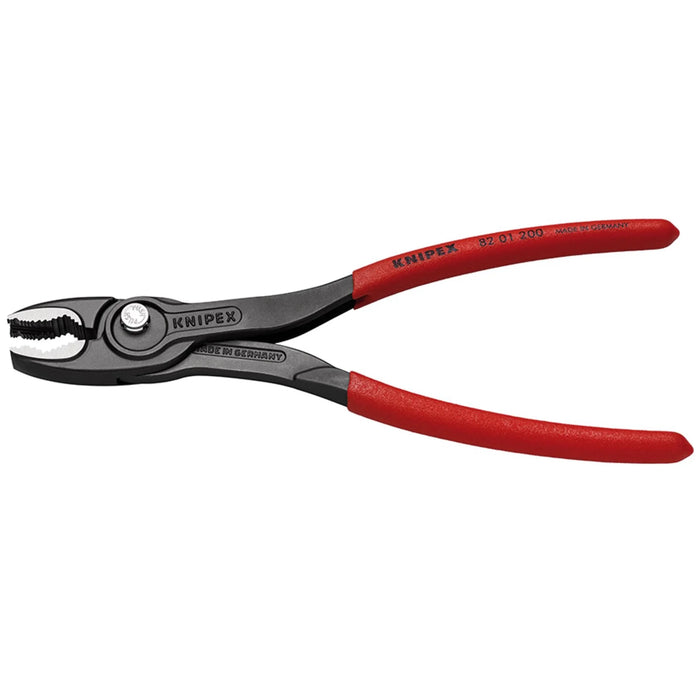 KNIPEX 82 01 200 TwinGrip Slip Joint Pliers, 200mm - 82 01 200