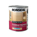 Ronseal Crystal Clear Outdoor Varnish Satin 750ml Ronseal - Town Tools
