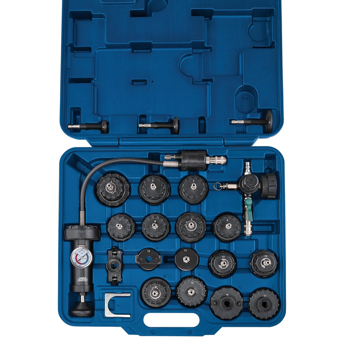 Draper Expert Cooling System Pressure Test Kit (22 Piece) - RPT1