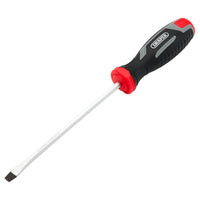 Draper Pound Thru Slotted Soft Grip Screwdriver, SL6.5 x 150mm