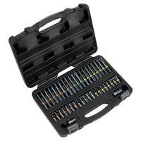 Sealey TRX-Star*/Hex/Spline Bit Set Impact 42pc 3/8" & 1/2"Sq Drive AK21901