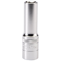 Draper 6 Point Metric Deep Socket, 1/2" Sq. Dr., 12mm 16643