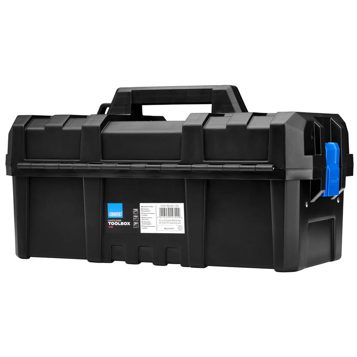 Draper Plastic Cantilever Toolbox, 454mm - TBCL454