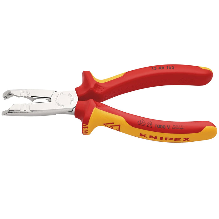 KNIPEX 13 46 165 SB VDE Stripping Pliers, 165mm - 13 46 165 SB