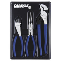 Carlyle Tools 3 Pc Professional Plier Set