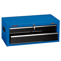 Draper Intermediate Tool Chest, 2 Drawer, 26", Blue - TIC2D
