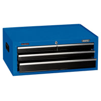 Draper Intermediate Tool Chest, 3 Drawer, 26", Blue - TIC3D