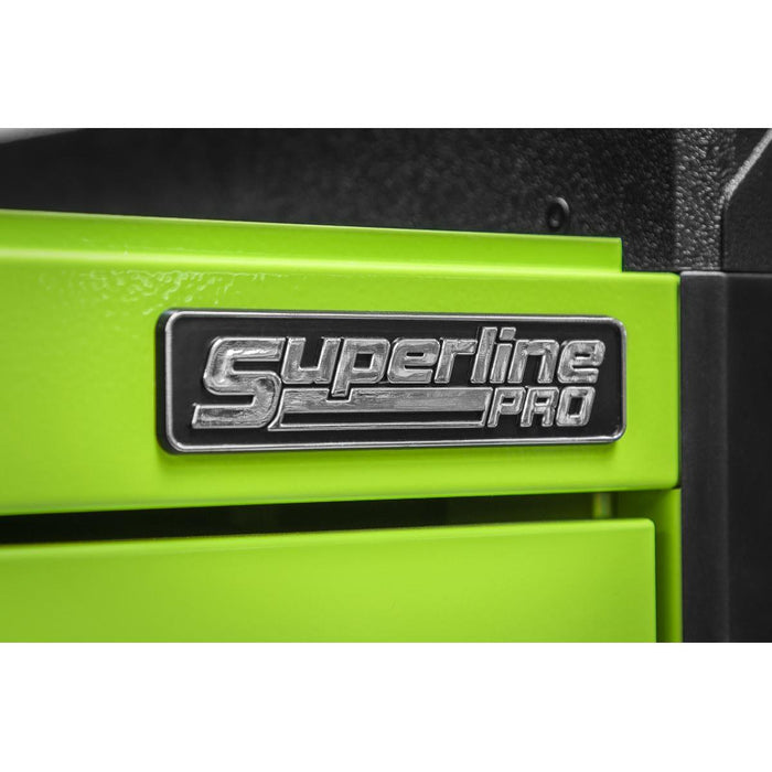 Superline Pro Superline PRO Push-to-Open Topchest 4 Drawer - Green APPD4G Superline Pro - Town Tools 