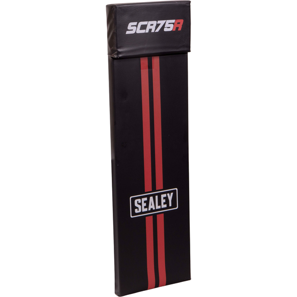 Sealey Main Cushion c/w Headrest Cushion (Red/Black)