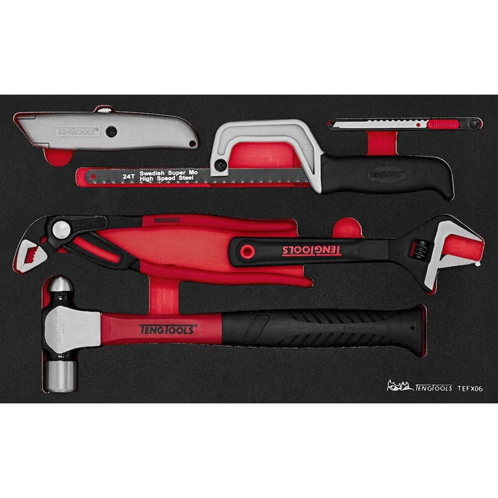 Teng Tools General Tool Set BP FOAM3 6 Pieces Teng Tools - Town Tools 