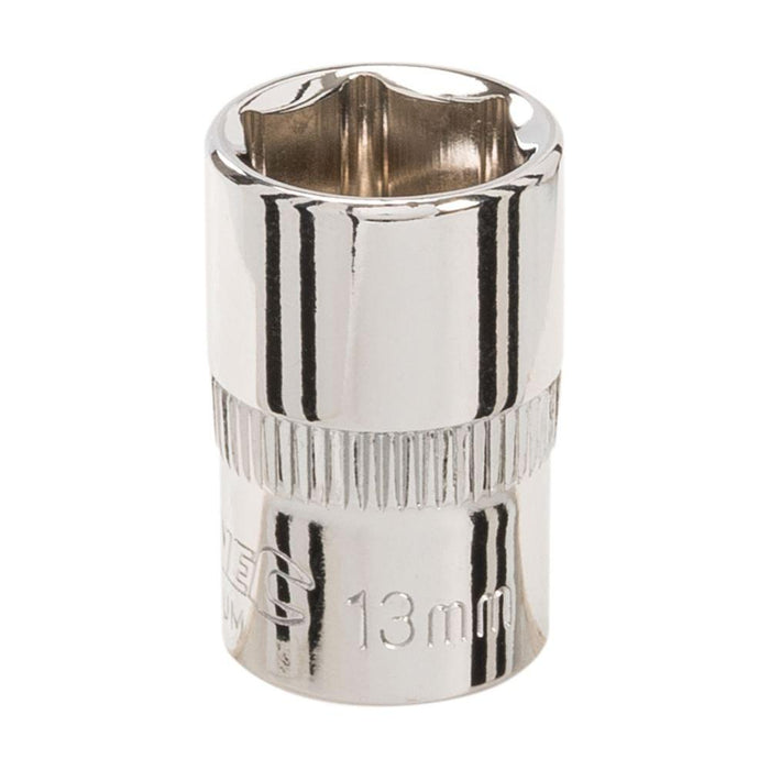 Silverline Socket 3/8" Drive 6pt Metric 13mm Silverline - Town Tools 