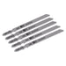 Sealey Jigsaw Blade Aluminium 100mm 8tpi Pack of 5 SJBT127D Sealey - Town Tools 