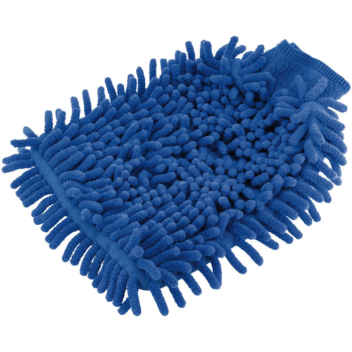 Draper 2 in 1 Microfibre Car Wash Mitt - CWMTN/B