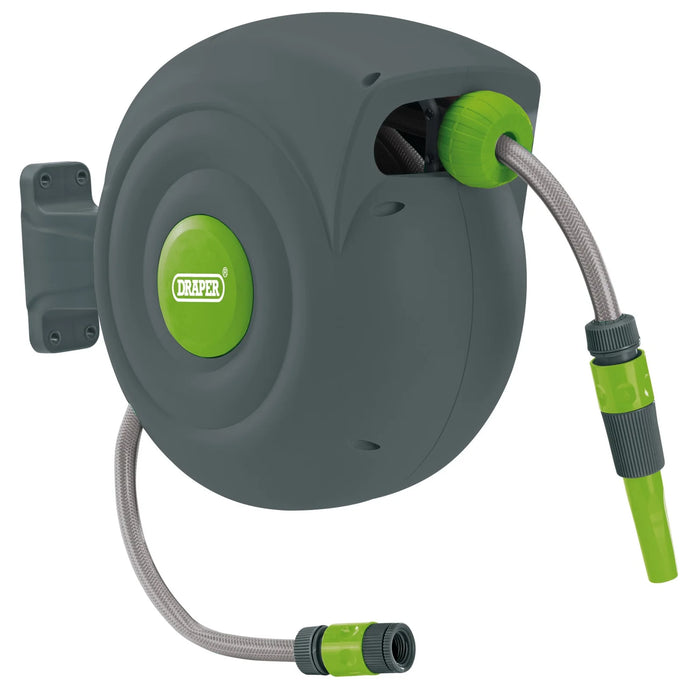 Draper Retractable Garden Hose Reel, 20m - RGH20