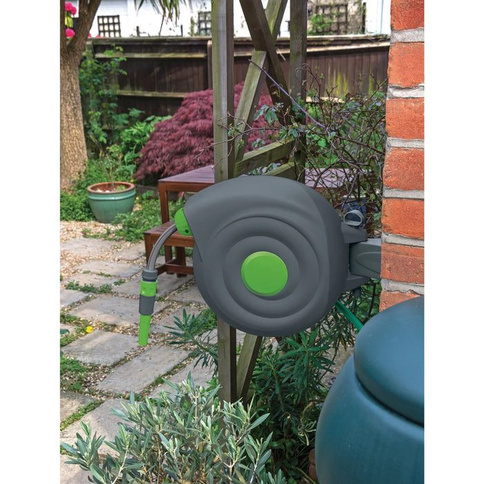 Draper Retractable Garden Hose Reel, 20m - RGH20