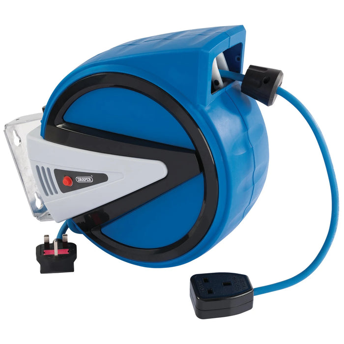 Draper 230V Retractable Electric Cable Reel, 10m - RCR10
