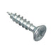 Forgefix Multi-Purpose Pozi Compatible Screw CSK ST ZP 4.0 x 20mm Forge Pack 40 ForgeFix - Town Tools