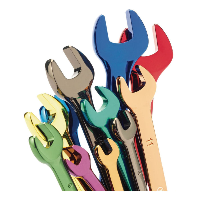 Draper Expert HI-TORQ Metric Coloured Combination Spanner Set (13 Piece) Draper - Town Tools 