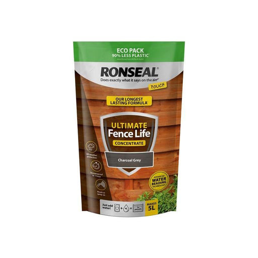 Ronseal Ultimate Fence Life Concentrate Charcoal Grey 950ml Ronseal - Town Tools