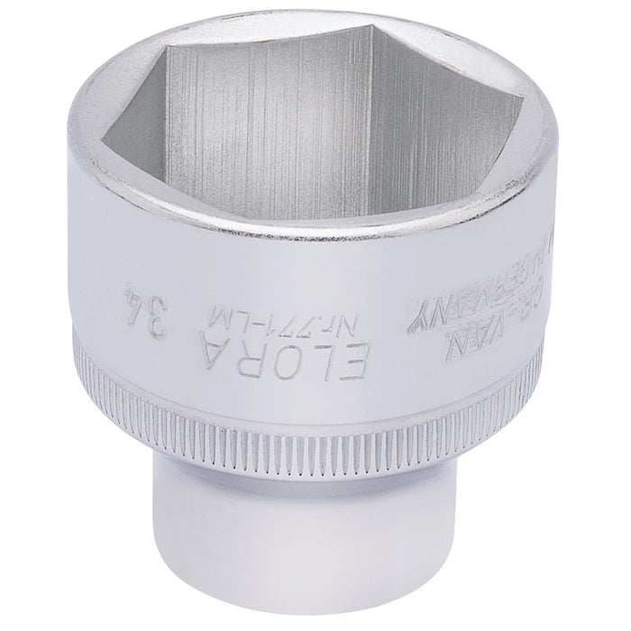 Elora Hexagon Socket, . dr. (group 3) 21-34mm