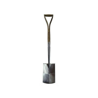 Faithfull Prestige Stainless Steel Digging Spade Ash Handle