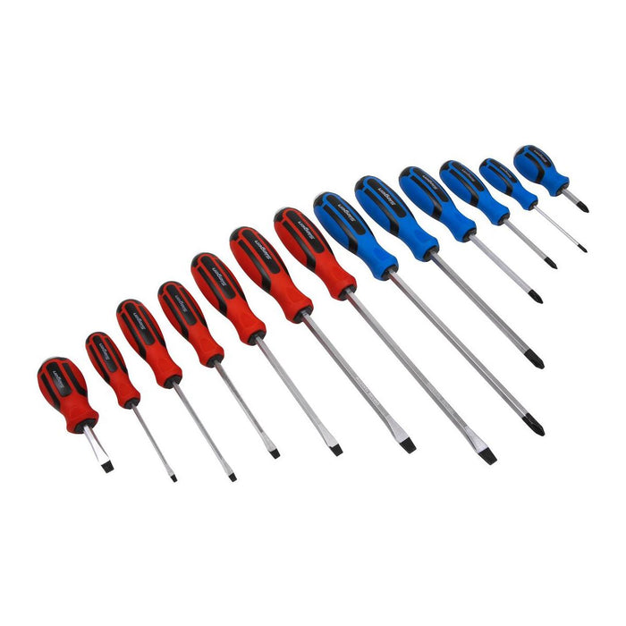 Sealey Screwdriver Set 13pc Hammer-Thru S0754 Siegen by Sealey - Town Tools 