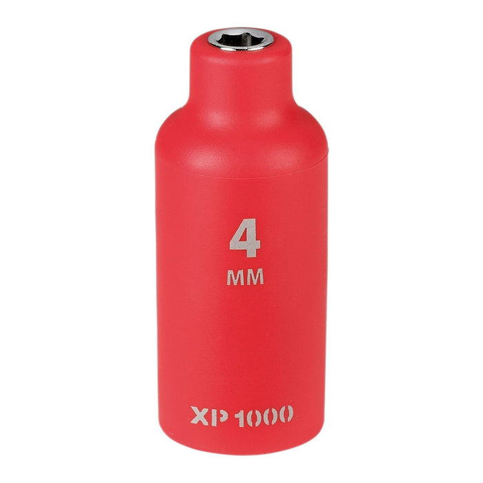 Draper XP1000 VDE Socket, 1/4" Sq. Dr., 4mm Draper - Town Tools