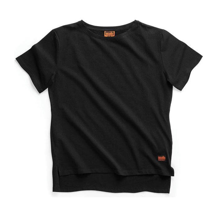 Scruffs Women's Trade T-Shirt Black Size 14 Scruffs - Town Tools 