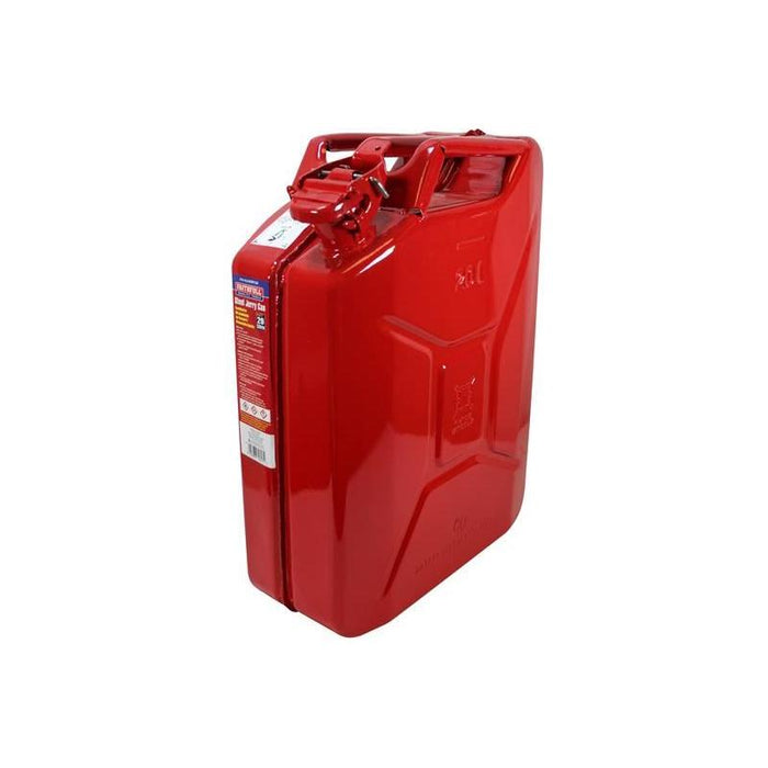 Faithfull Red Steel Jerry Can 20 litre Faithfull - Town Tools