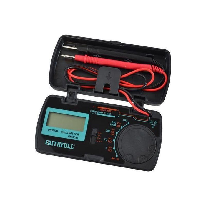 Faithfull Pocket Portable Multimeter Faithfull - Town Tools
