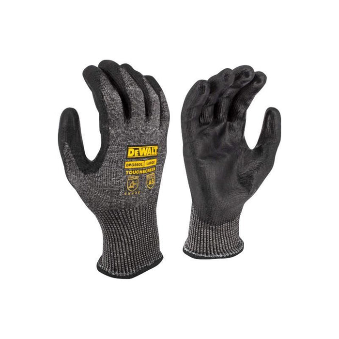 Dewalt Power Tools Cut D Touchscreen Gloves - L (Size 9) DeWALT Power Tools - Town Tools