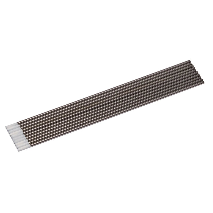 Draper Zirconiated Tungsten Electrodes, 2.4 x 150mm (Pack of 10) - W630/10/2.4