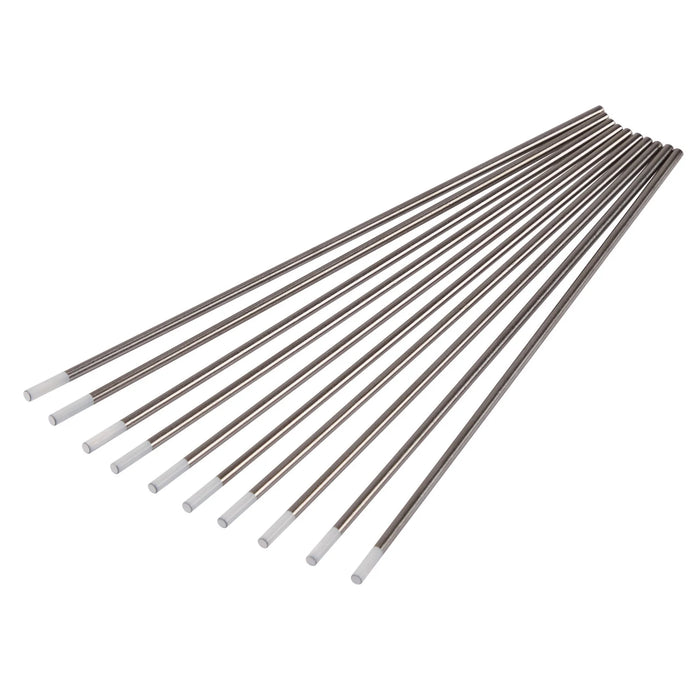 Draper Zirconiated Tungsten Electrodes, 2.4 x 150mm (Pack of 10) - W630/10/2.4