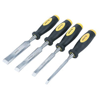 Bluespot Tools Chisel Set Double Colour Handle Set, 4 Piece