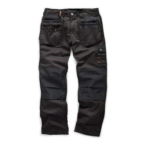 Scruffs Worker Plus Trousers Black 38R Scruffs - Town Tools 