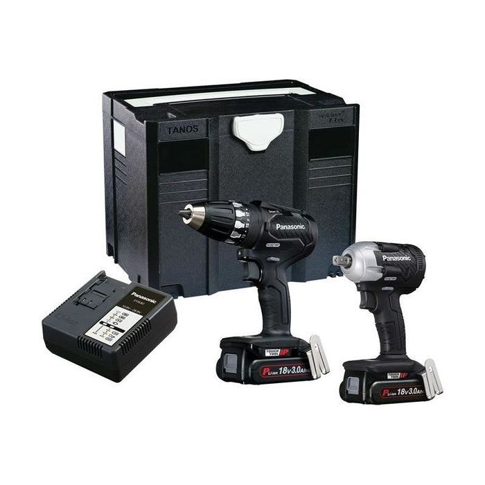 Panasonic EYC232PN Twin Pack 18V 2 x 3.0Ah Li-ion Panasonic - Town Tools