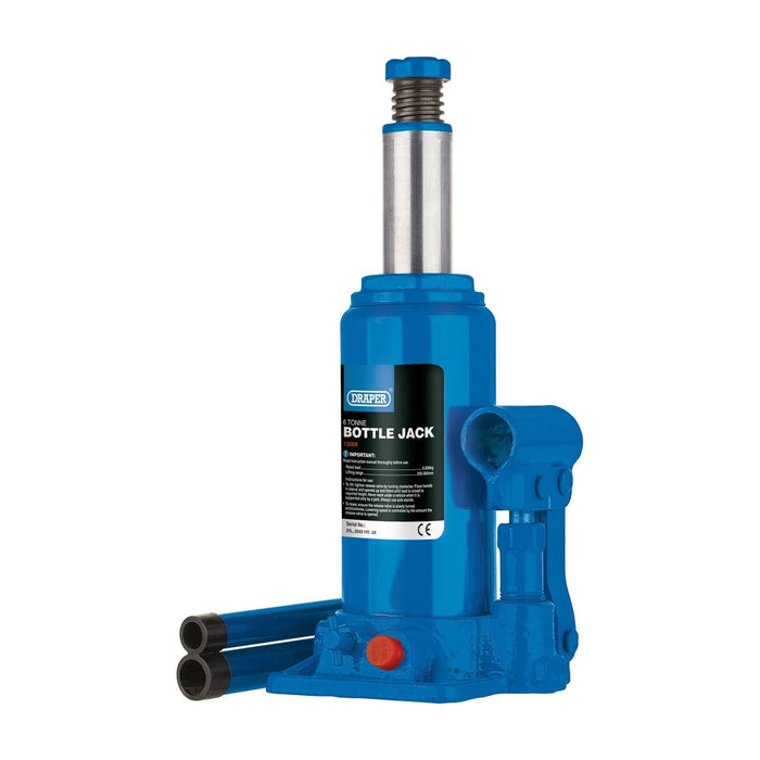 Draper Hydraulic Bottle Jack, 6 Tonne 13069 Draper - Town Tools 